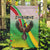 Zimbabwe Vibe Garden Flag Tribal-Inspired Background with Geometric Flag Color Design