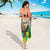 Zimbabwe Vibe Sarong Tribal-Inspired Background with Geometric Flag Color Design