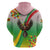 Zimbabwe Vibe Zip Hoodie Tribal-Inspired Background with Geometric Flag Color Design