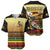 Zimbabwe Pride Baseball Jersey Zimbabwean Bird, Tribal Patterns and Pan-African Colors