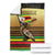 Zimbabwe Pride Blanket Zimbabwean Bird, Tribal Patterns and Pan-African Colors
