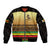 Zimbabwe Pride Bomber Jacket Zimbabwean Bird, Tribal Patterns and Pan-African Colors