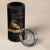 Zimbabwe Pride 4 in 1 Can Cooler Tumbler Zimbabwean Bird, Tribal Patterns and Pan-African Colors