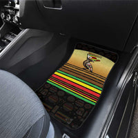 Zimbabwe Pride Car Mats Zimbabwean Bird, Tribal Patterns and Pan-African Colors