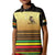 Zimbabwe Pride Kid Polo Shirt Zimbabwean Bird, Tribal Patterns and Pan-African Colors