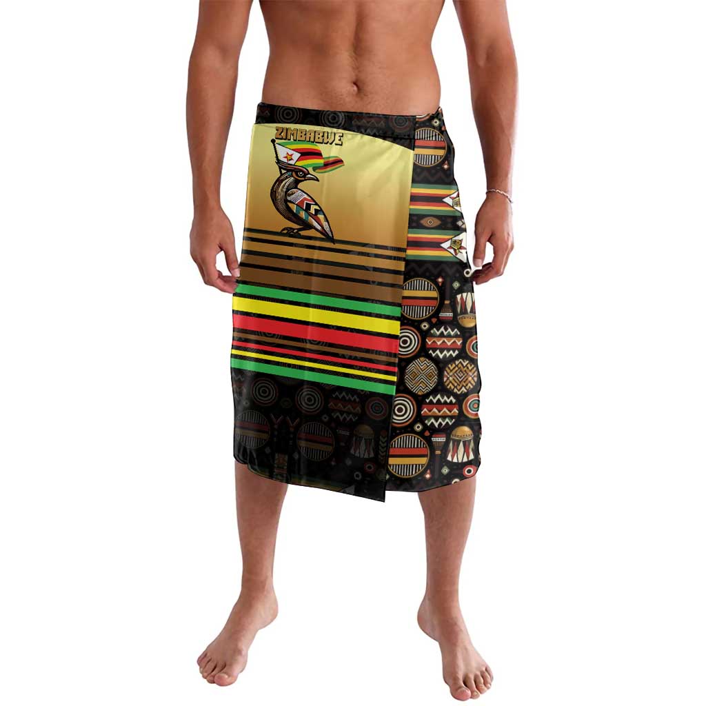 Zimbabwe Pride Lavalava Zimbabwean Bird, Tribal Patterns and Pan-African Colors