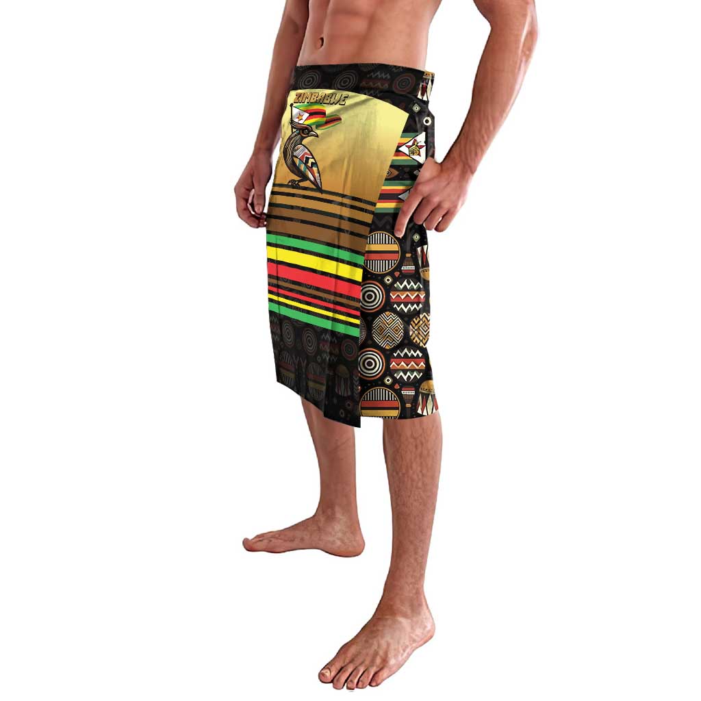 Zimbabwe Pride Lavalava Zimbabwean Bird, Tribal Patterns and Pan-African Colors