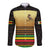 Zimbabwe Pride Long Sleeve Button Shirt Zimbabwean Bird, Tribal Patterns and Pan-African Colors