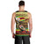 Zimbabwe Pride Men Tank Top Zimbabwean Bird, Tribal Patterns and Pan-African Colors