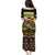 Zimbabwe Pride Puletasi Zimbabwean Bird, Tribal Patterns and Pan-African Colors