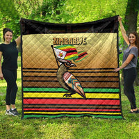 Zimbabwe Pride Quilt Zimbabwean Bird, Tribal Patterns and Pan-African Colors
