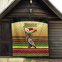 Zimbabwe Pride Quilt Zimbabwean Bird, Tribal Patterns and Pan-African Colors