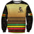 Zimbabwe Pride Sweatshirt Zimbabwean Bird, Tribal Patterns and Pan-African Colors