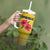 Zimbabwe Flag Map and Red Hibiscus Flowers Tumbler With Handle with African Tribal Pattern