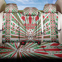 Burundi Pride Beat Of 1962 Independence Day Back Car Seat Cover Traditional Karyenda Drummer Art With Flag Sunburst Design