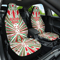Burundi Pride Beat Of 1962 Independence Day Car Seat Cover Traditional Karyenda Drummer Art With Flag Sunburst Design