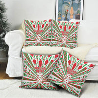 Burundi Pride Beat Of 1962 Independence Day Pillow Cover Traditional Karyenda Drummer Art With Flag Sunburst Design