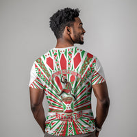 Burundi Pride Beat Of 1962 Independence Day T shirt Traditional Karyenda Drummer Art With Flag Sunburst Design