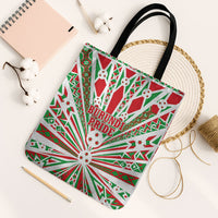 Burundi Pride Beat Of 1962 Independence Day Tote Bag Traditional Karyenda Drummer Art With Flag Sunburst Design
