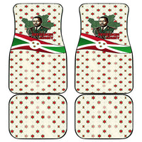 Burundi 1st July Independence Day Car Mats Patriotic Flag Portrait Art - Geometric Star Pattern