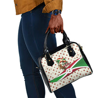 Burundi 1st July Independence Day Shoulder Handbag Patriotic Flag Portrait Art - Geometric Star Pattern