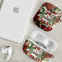 Burundi Independence Day AirPods Case 1st July 1962 Distressed Grunge Flag Art - Broken Chains And Freedom Star
