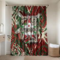 Burundi Independence Day Bathroom Set 1st July 1962 Distressed Grunge Flag Art - Broken Chains And Freedom Star