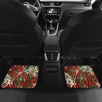 Burundi Independence Day Car Mats 1st July 1962 Distressed Grunge Flag Art - Broken Chains And Freedom Star