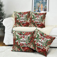 Burundi Independence Day Pillow Cover 1st July 1962 Distressed Grunge Flag Art - Broken Chains And Freedom Star