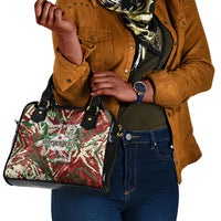 Burundi Independence Day Shoulder Handbag 1st July 1962 Distressed Grunge Flag Art - Broken Chains And Freedom Star
