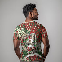 Burundi Independence Day T shirt 1st July 1962 Distressed Grunge Flag Art - Broken Chains And Freedom Star