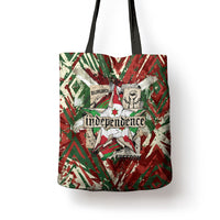 Burundi Independence Day Tote Bag 1st July 1962 Distressed Grunge Flag Art - Broken Chains And Freedom Star