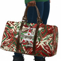 Burundi Independence Day Travel Bag 1st July 1962 Distressed Grunge Flag Art - Broken Chains And Freedom Star