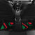 Jordan Black Iris Car Mats with Flag Colors and Cultural Quote