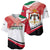 Jordan Emblem Baseball Jersey with Flag Colors and Desert Spirit Quote
