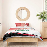 Jordan Emblem Bedding Set with Flag Colors and Desert Spirit Quote