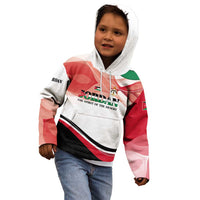 Jordan Emblem Kid Hoodie with Flag Colors and Desert Spirit Quote