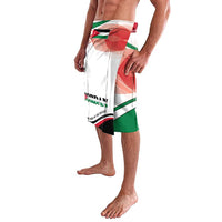 Jordan Emblem Lavalava with Flag Colors and Desert Spirit Quote