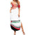 Jordan Emblem Summer Maxi Dress with Flag Colors and Desert Spirit Quote