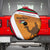 Wadi Rum Desert Spare Tire Cover with Camel Rider and Jordan Flag Colors