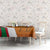 Wadi Rum Desert Tablecloth with Camel Rider and Jordan Flag Colors