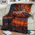 Jordan Nebo Mountain Blanket with Ibex and Desert Rock Landscape