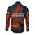 Jordan Nebo Mountain Long Sleeve Button Shirt with Ibex and Desert Rock Landscape