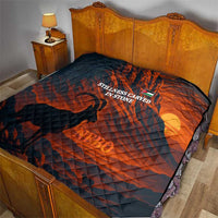 Jordan Nebo Mountain Quilt with Ibex and Desert Rock Landscape