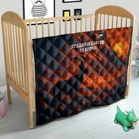 Jordan Nebo Mountain Quilt with Ibex and Desert Rock Landscape