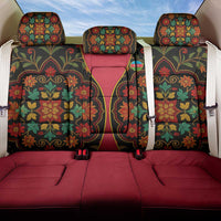 Azerbaijan Folk Floral Back Car Seat Cover with Traditional Carpet-Inspired Pattern