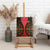 Azerbaijan Folk Floral Canvas Wall Art with Traditional Carpet-Inspired Pattern