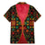 Azerbaijan Folk Floral Family Matching Mermaid Dress and Hawaiian Shirt with Traditional Carpet-Inspired Pattern
