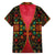 Azerbaijan Folk Floral Family Matching Summer Maxi Dress and Hawaiian Shirt with Traditional Carpet-Inspired Pattern