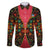 Azerbaijan Folk Floral Family Matching Summer Maxi Dress and Hawaiian Shirt with Traditional Carpet-Inspired Pattern